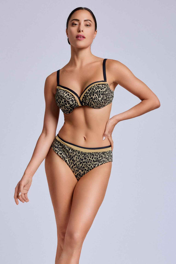 BIKINI LEOPARDO CON ARO