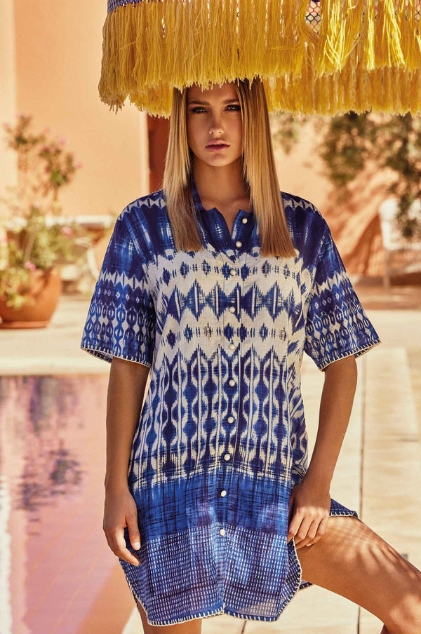 VESTIDO CAMISA ESTAMPADO MARBELLA