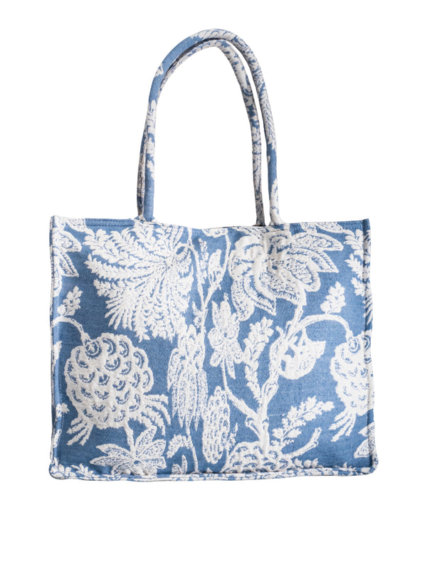 BOLSO DE FLORES BORDADO