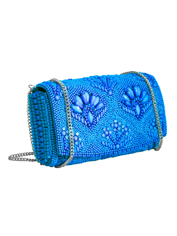 CLUTCH DE CUENTAS CON BANDOLERA